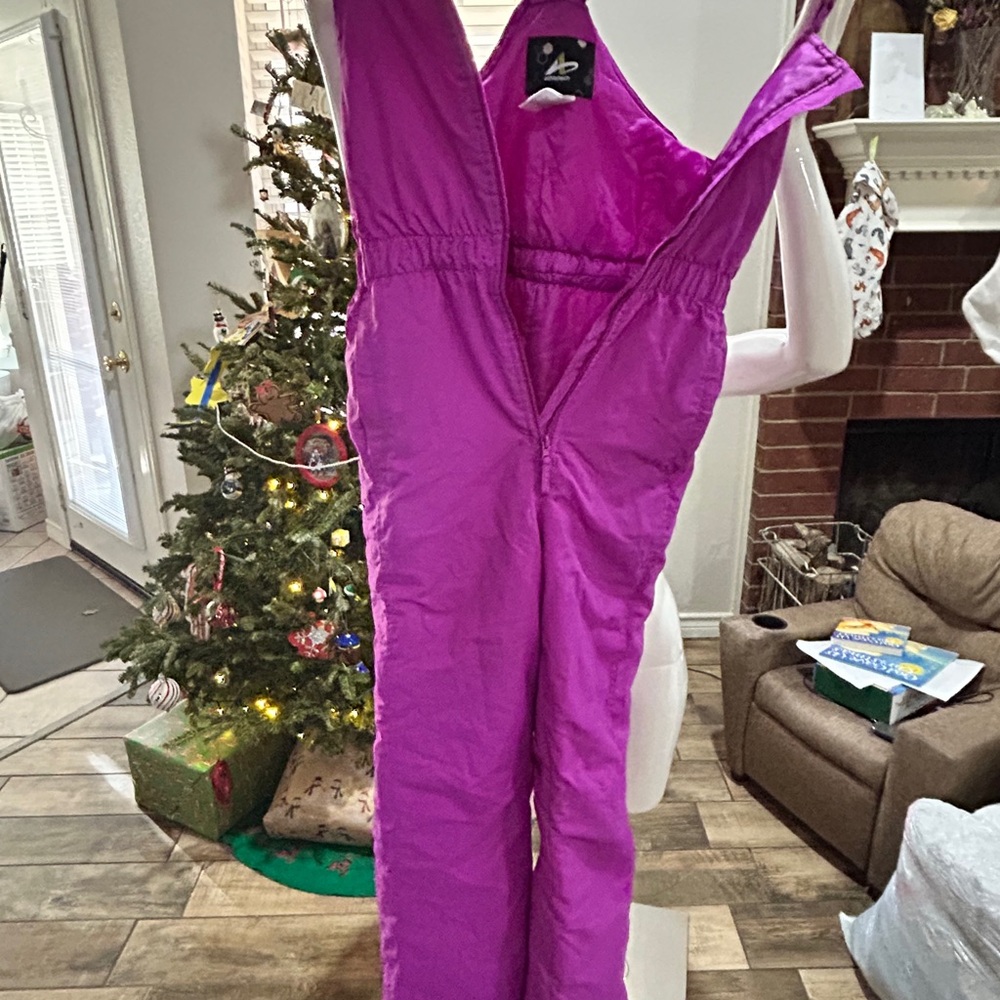 Purple Kids One Piece Snowsuit